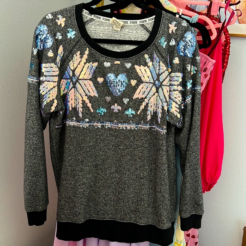 Sequin winter sweater